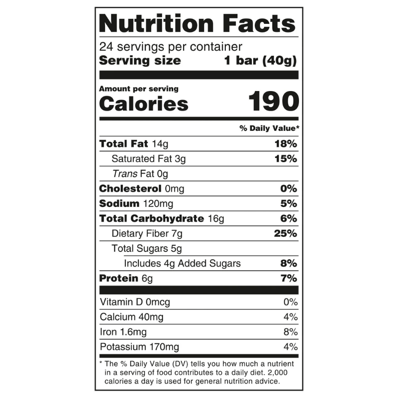 Member’s Mark The Better Nut Bar Dark Chocolate and Sea Salt 24 Count, Premium Nut and Seed Snack Bars Made with Almonds, Cashews, Pumpkin Seeds, and Peanuts, Coated in Smooth Dark Chocolate with a Touch of Sea Salt for the Perfect Balance of Sweet and S